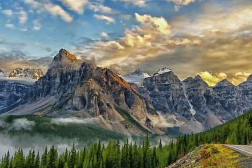 دره ده قله در کانادا